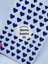 Heart Stickers Metallic/Matte (Various)