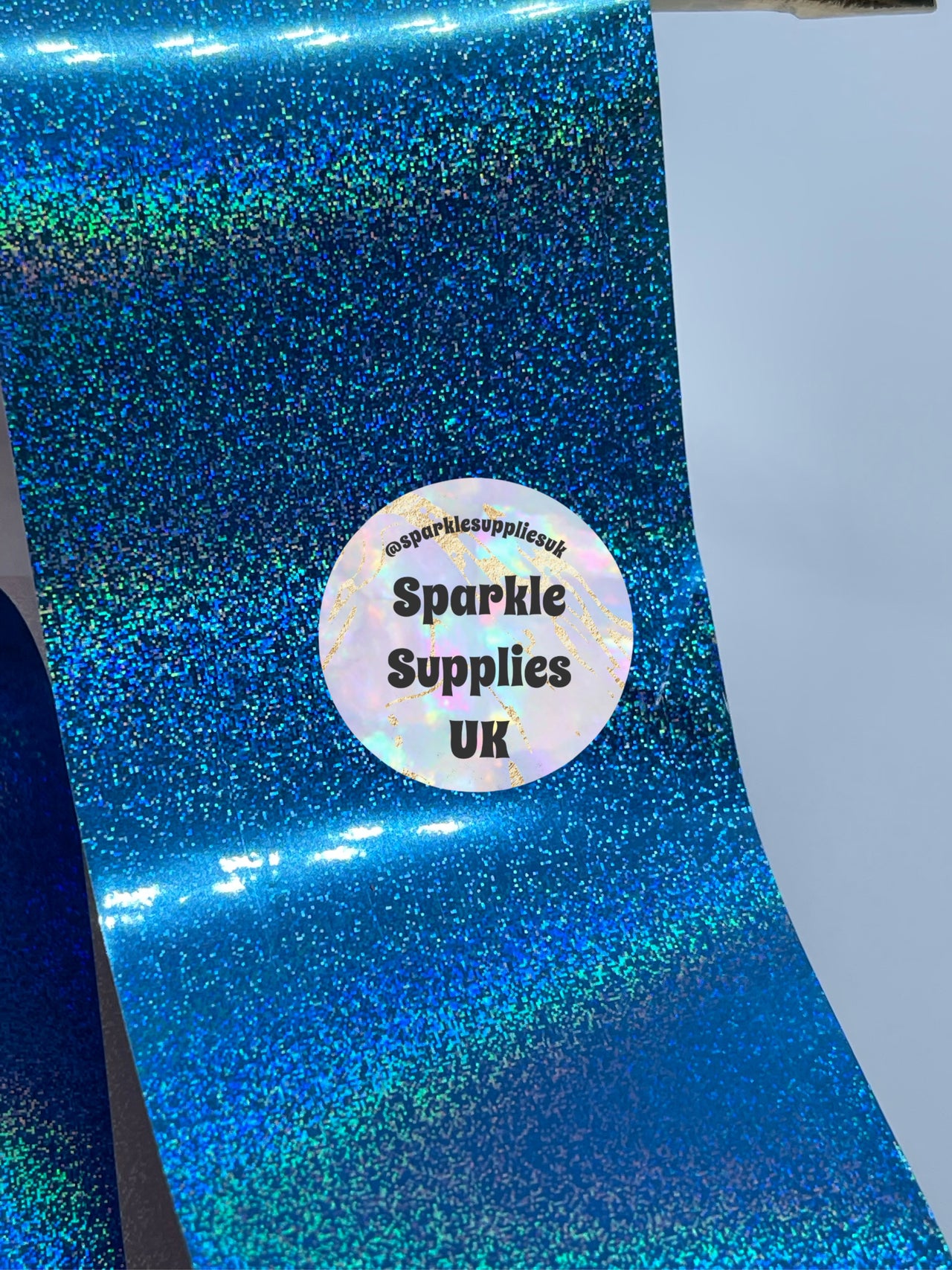 Blue Shimmer Transfer Foil