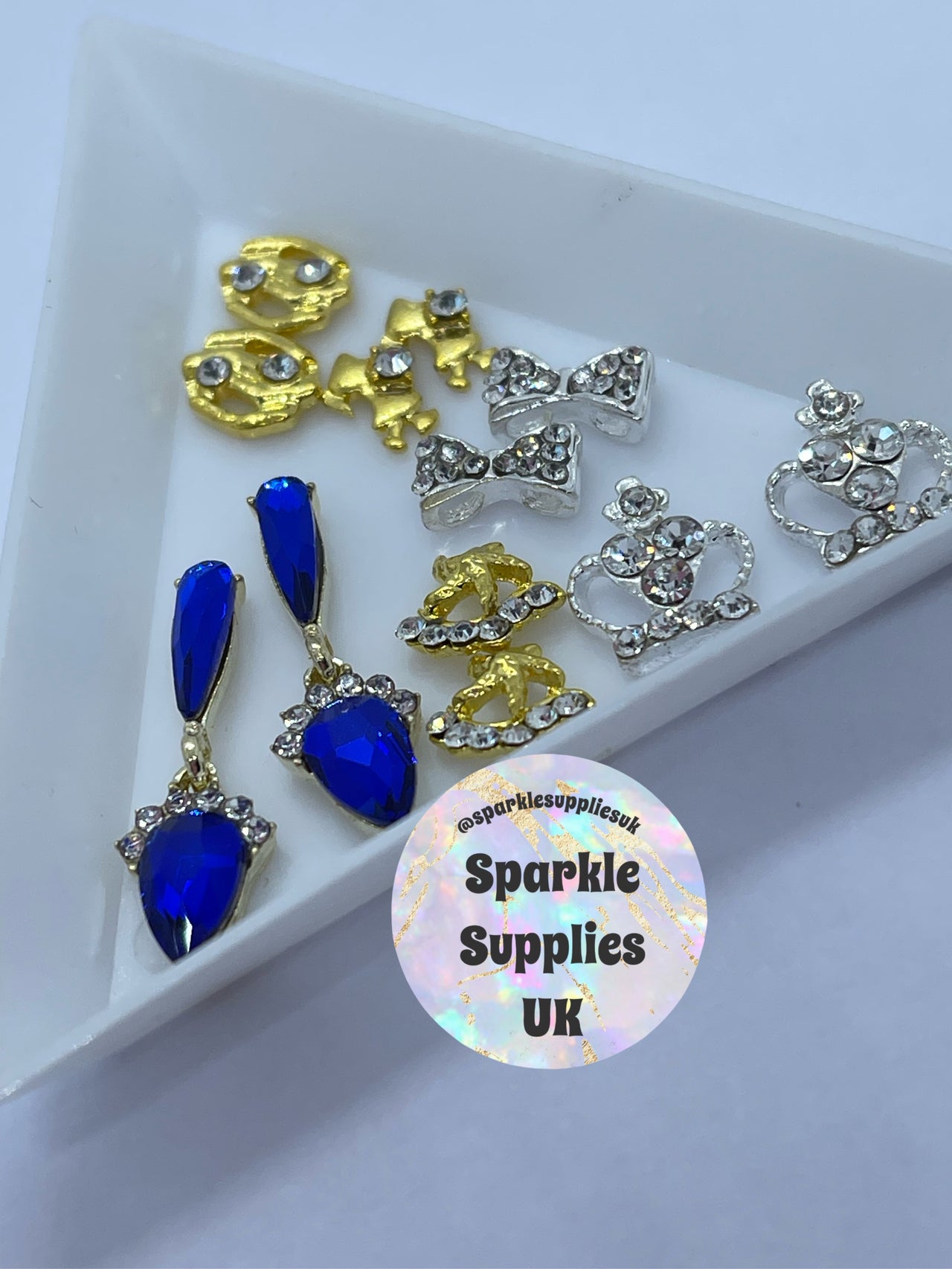 Diamanté Nail Charms (Mix 22)