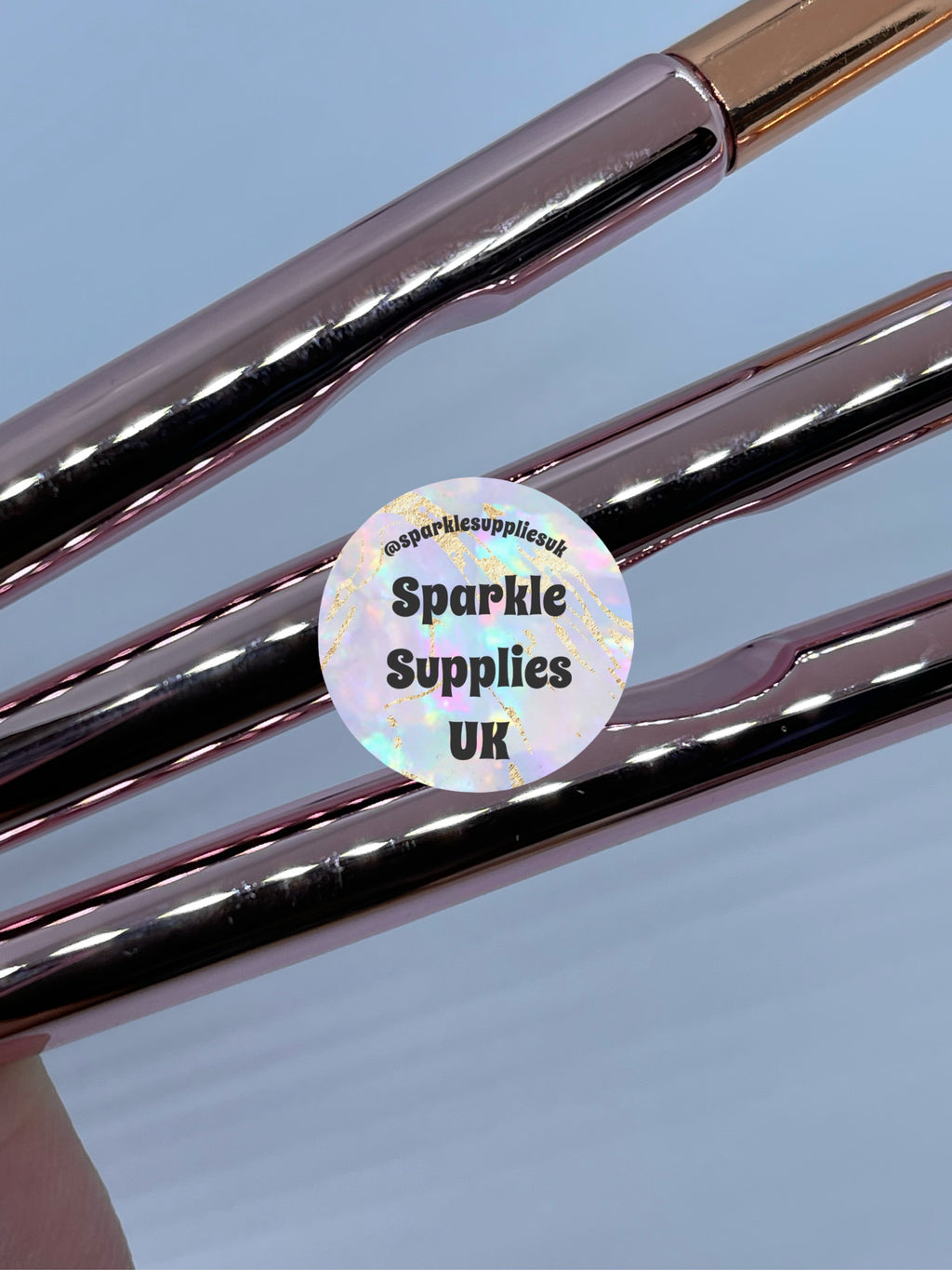 Rose Gold Detailing Brushes 3 Pack