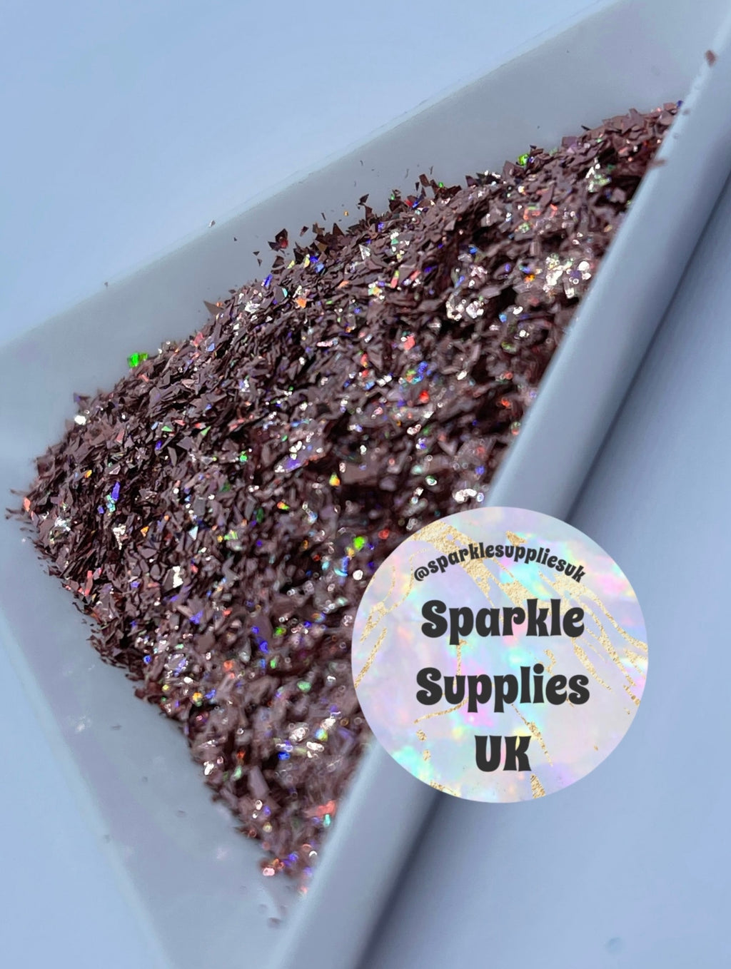 Rose Ultra Glitter Flakes