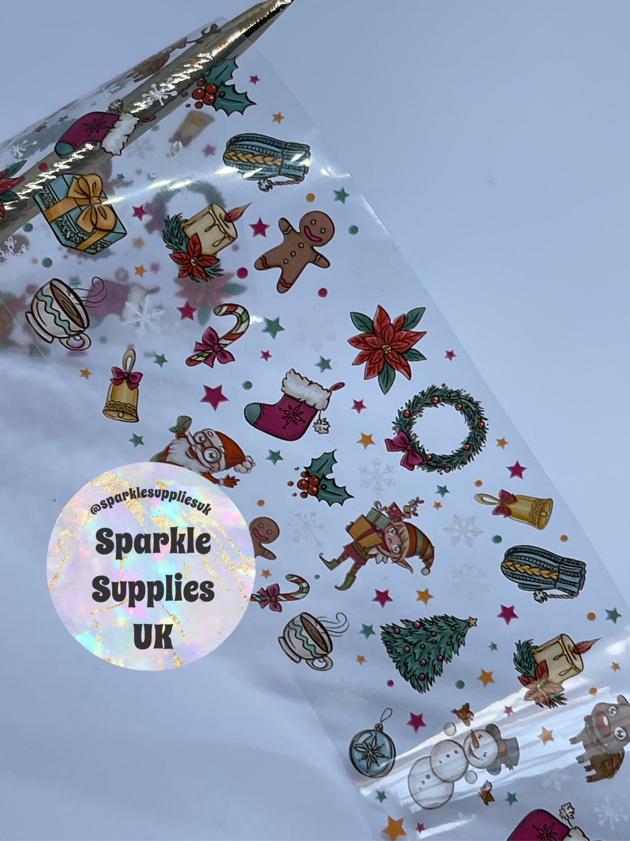 Christmas Day Transfer Foil