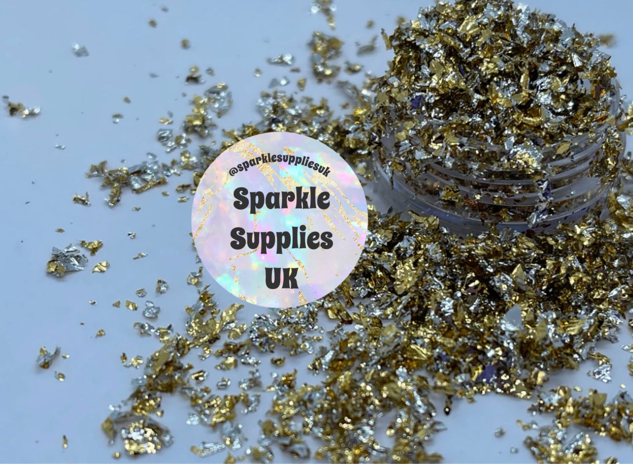 Gold & Silver Foil Flakes