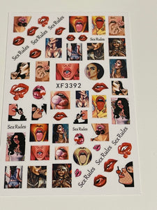Pin Up Stickers 4