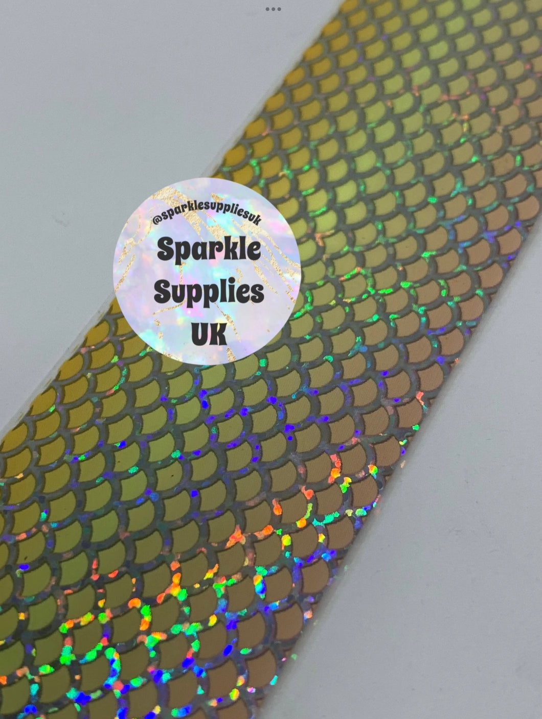 Holographic Mermaid Transfer Foil (1 Metre Length)