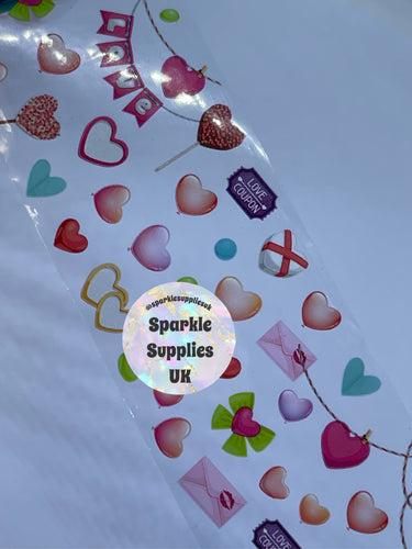 Heart Mix Transfer Foil