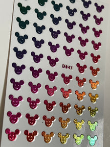 Mouse Head Decals 4