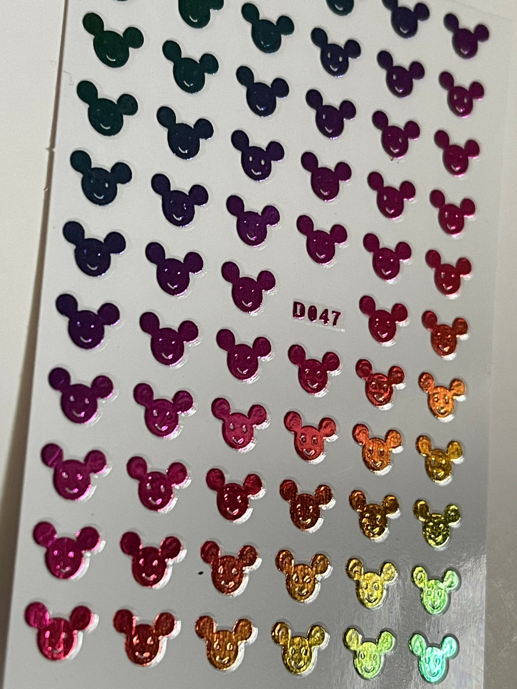 Mouse Head Decals 4