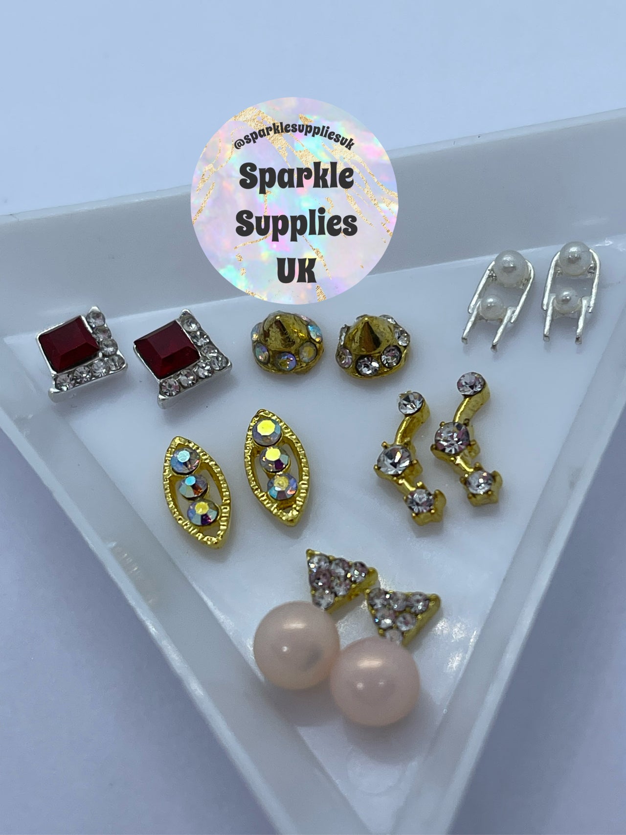Diamanté Nail Charms (Mix 35)