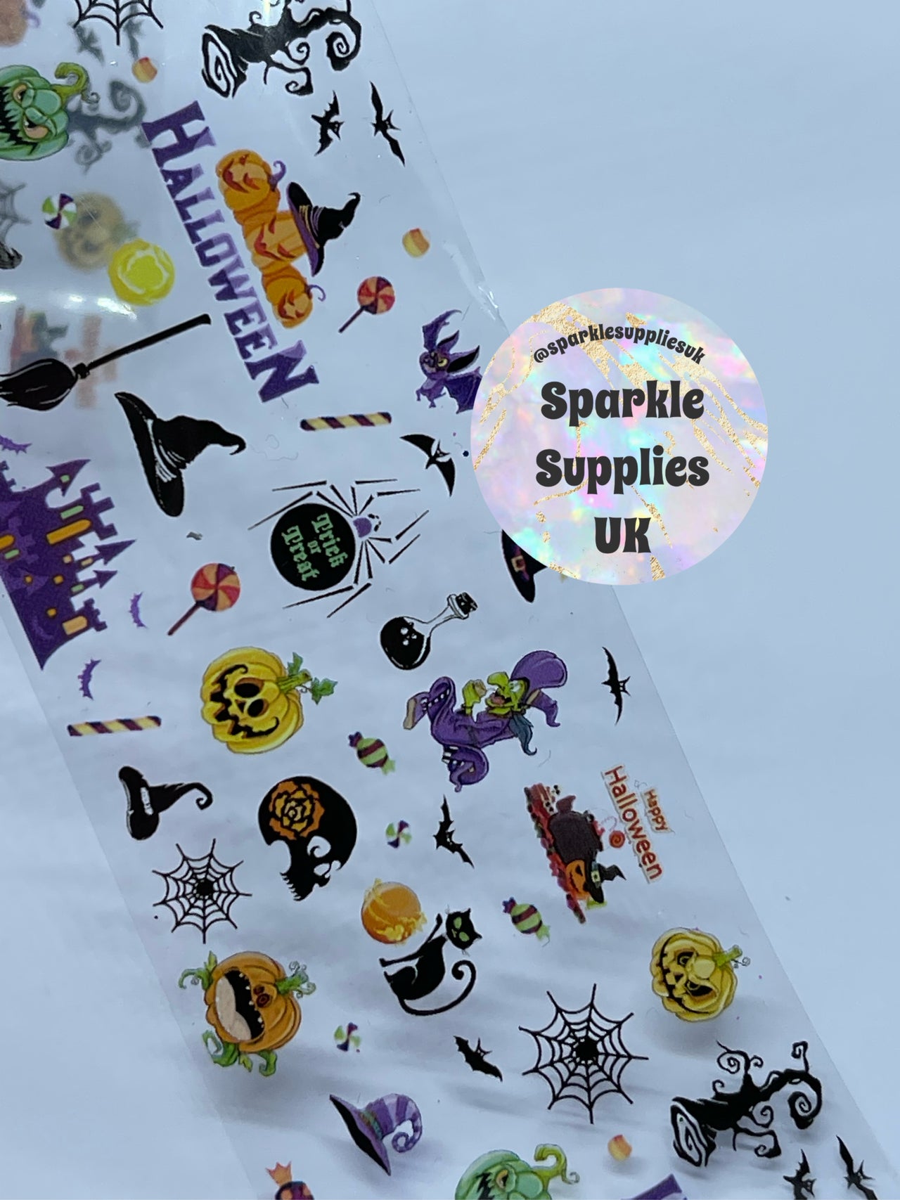Halloween Spider Transfer Foil