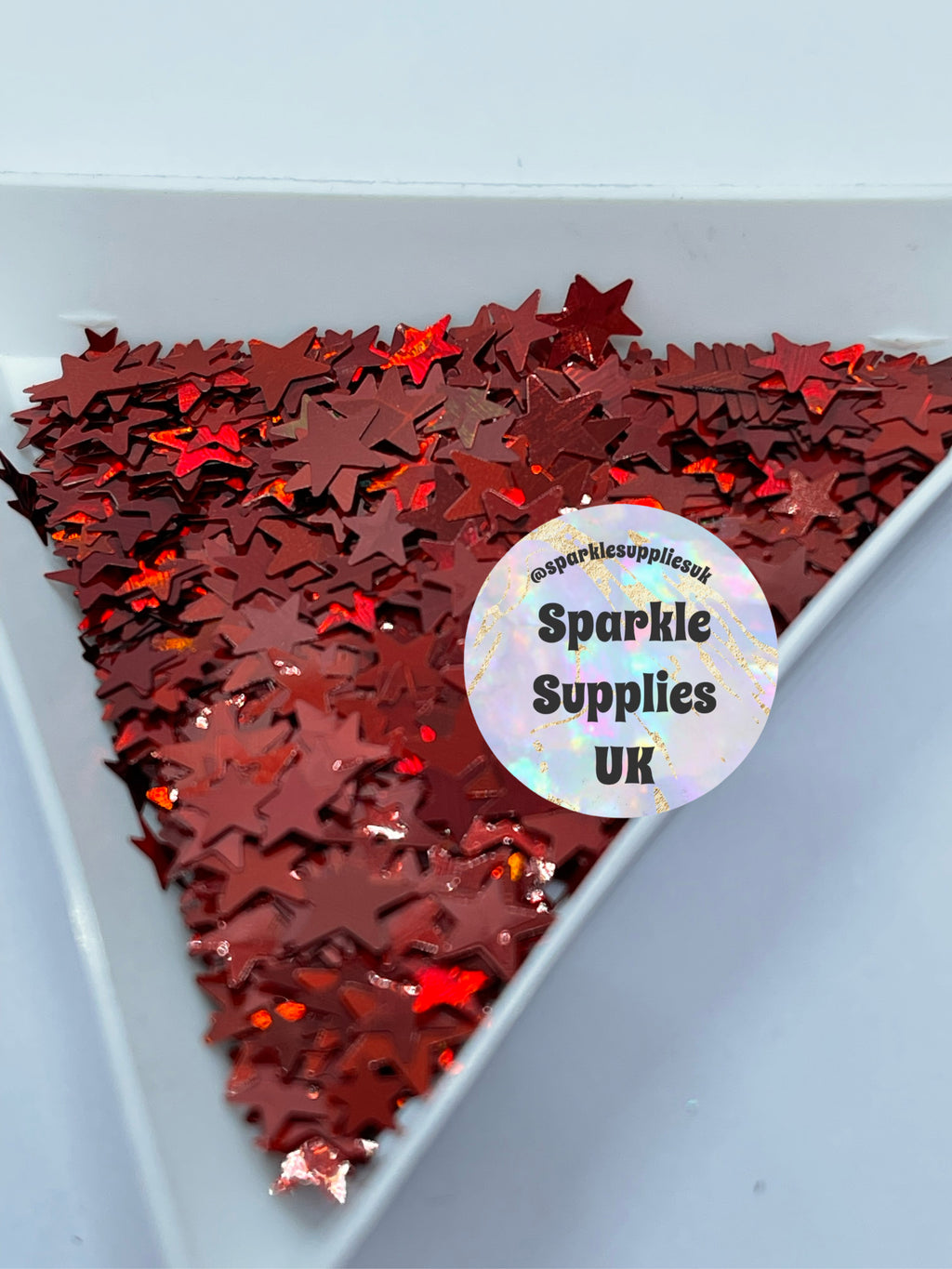 Red Holographic Star Mix