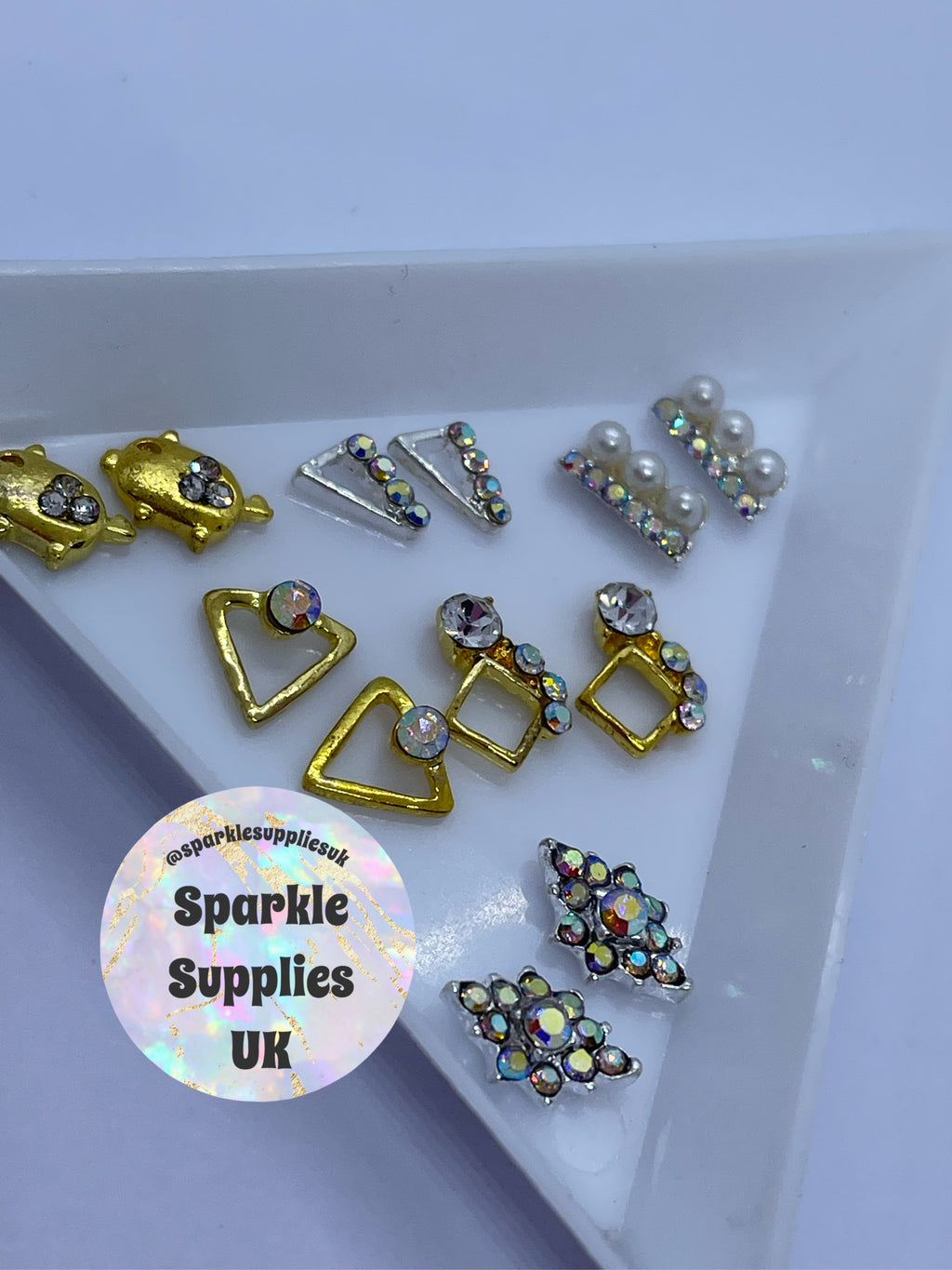 Diamante Nail Charms (Mix 39)