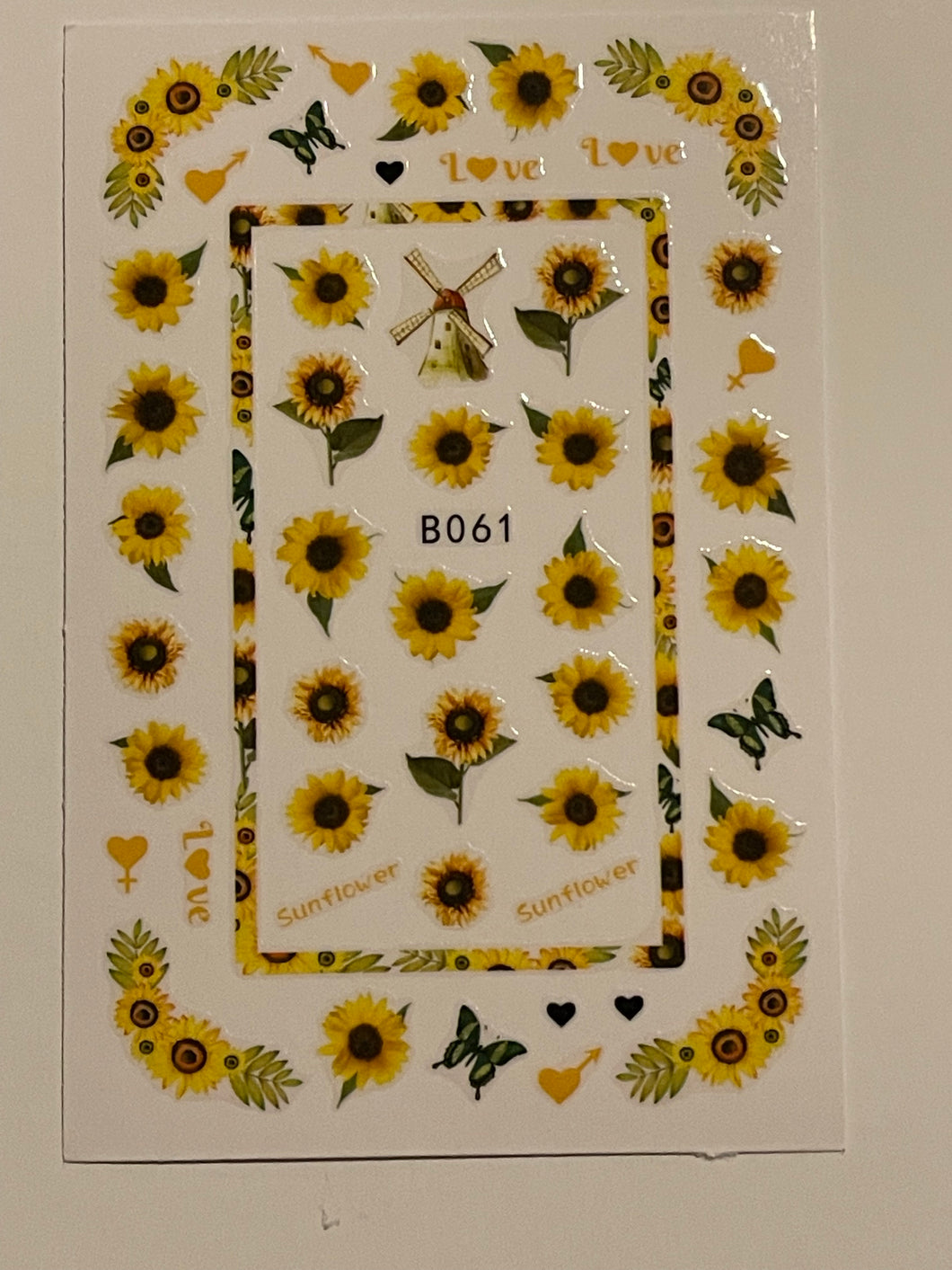Sunflower Stickers 12