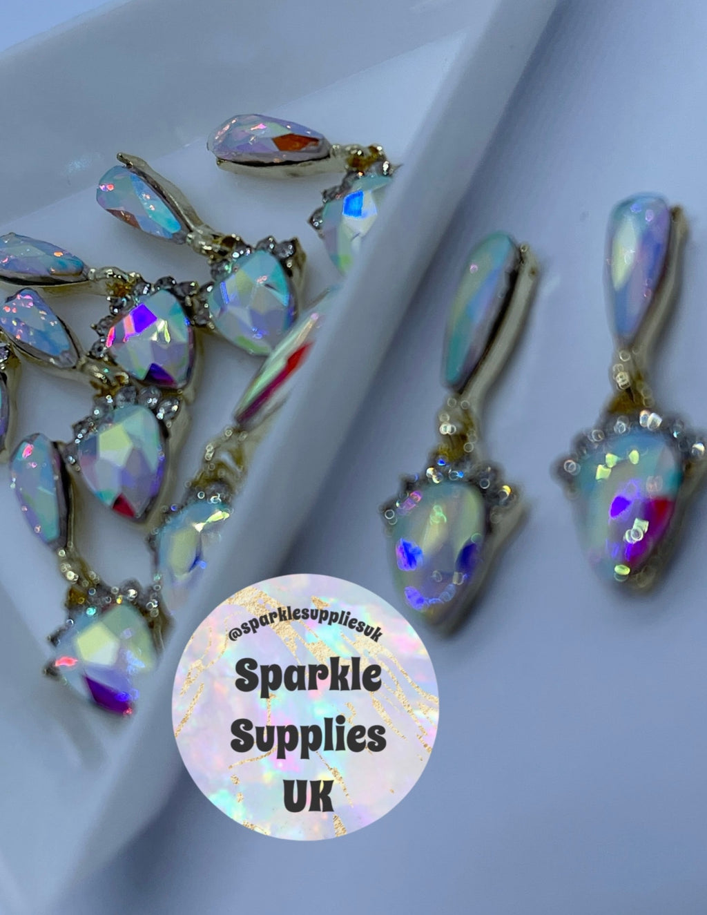 Diamanté Nail Charms