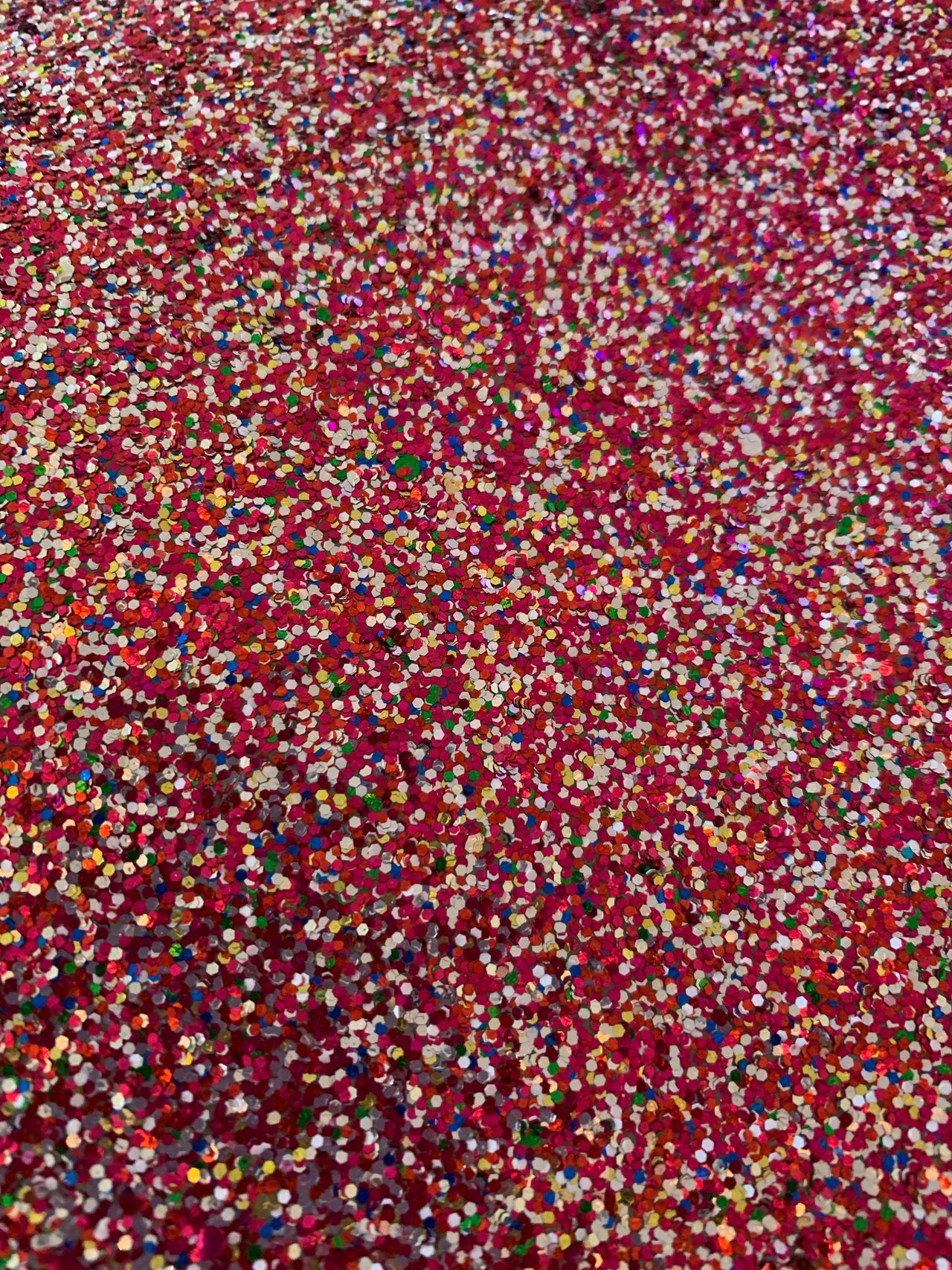 Multi Glitter Display Mat