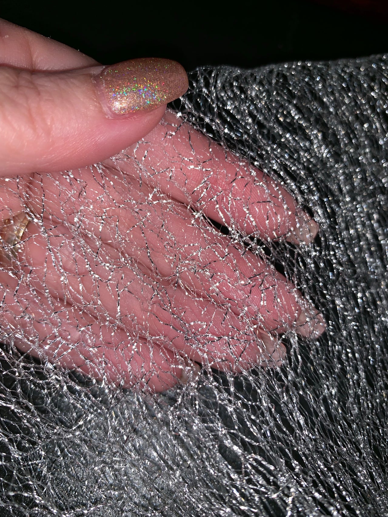 Soft Metallic Netting