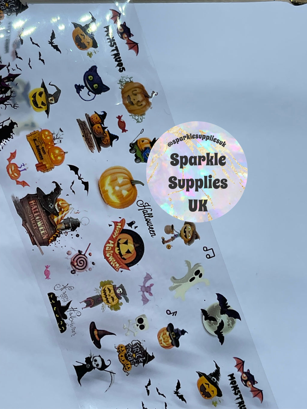 Halloween Spooky Transfer Foil