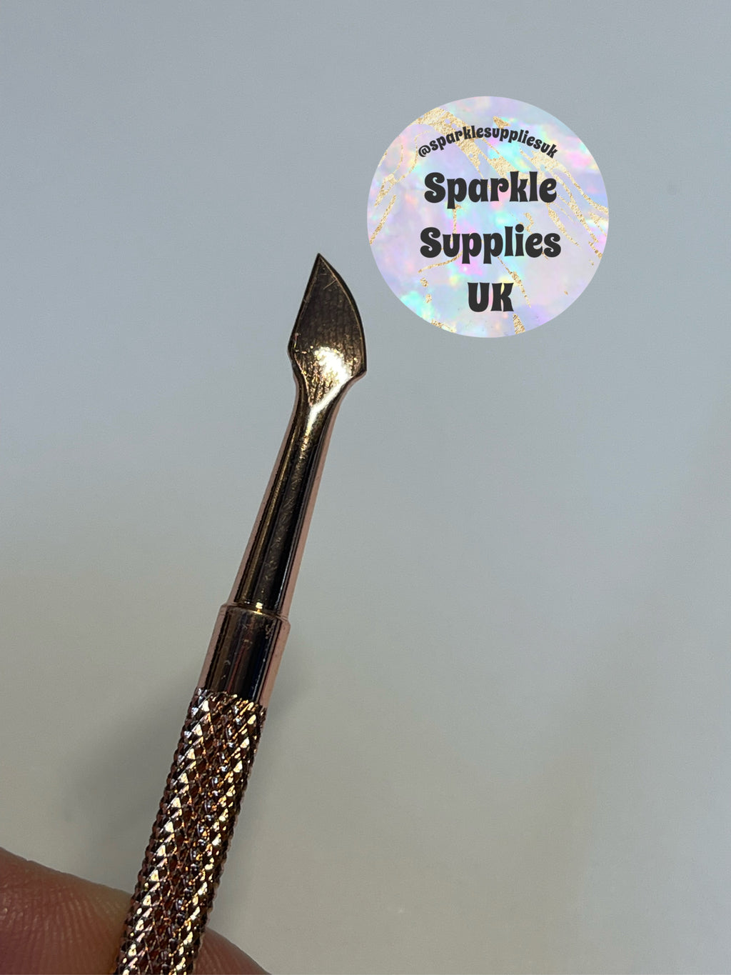 Rose Gold Scraper Tool Cuticle