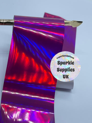 Purple Laser Transfer Foil (1 Metre Length)