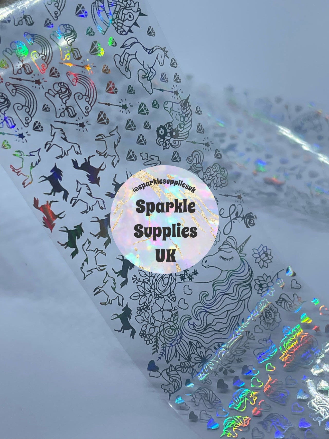 Unicorn Holographic Transfer Foil