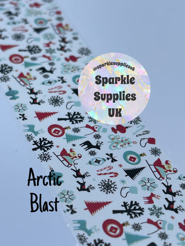 Arctic Blast Transfer Foil (1 Metre Length)