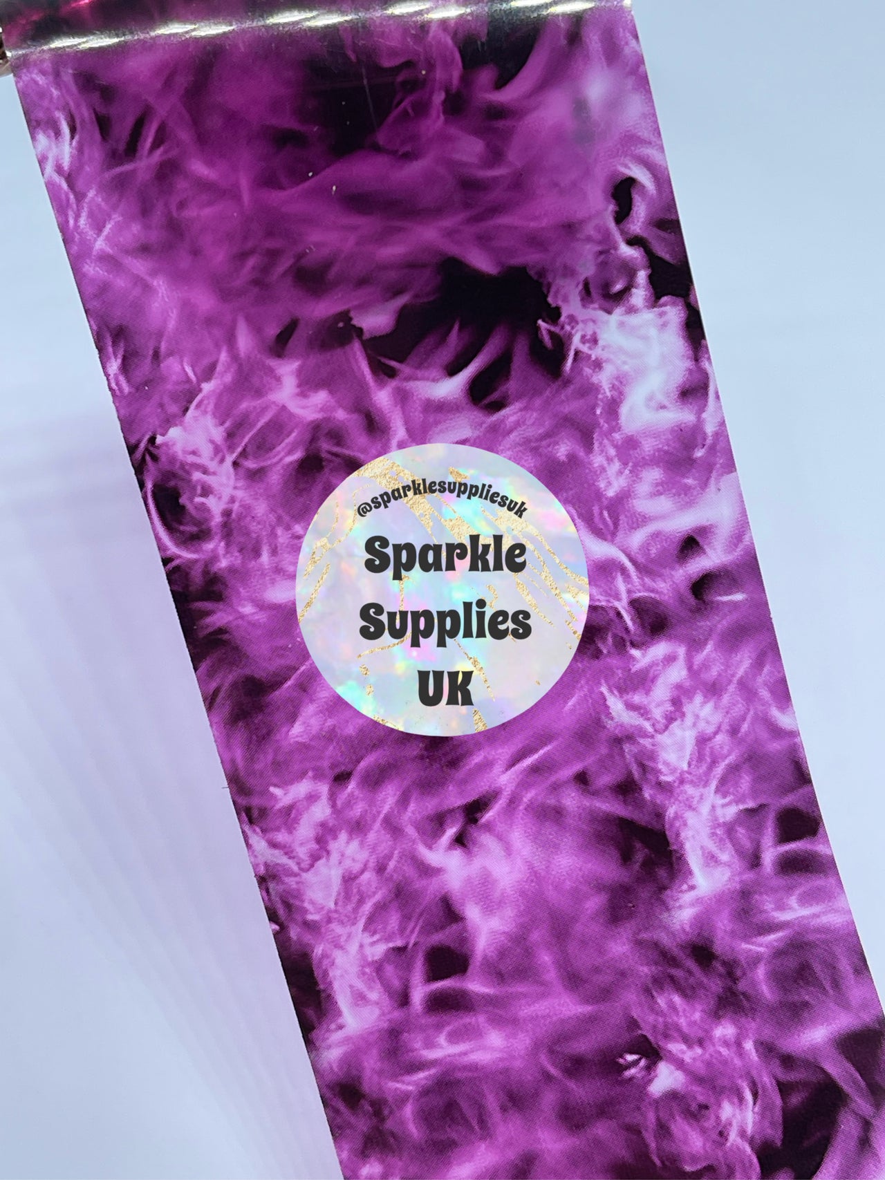 Pink Smoke Transfer Foil