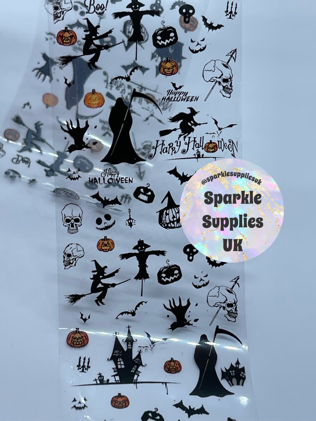 Halloween Witch Transfer Foil