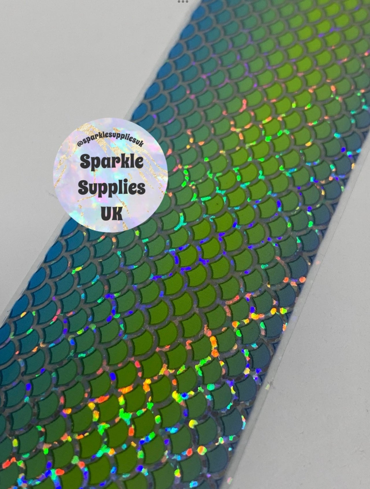 Holographic Mermaid Transfer Foil