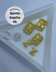 Logo Charms Mixed (3) Pack of 7 Charms
