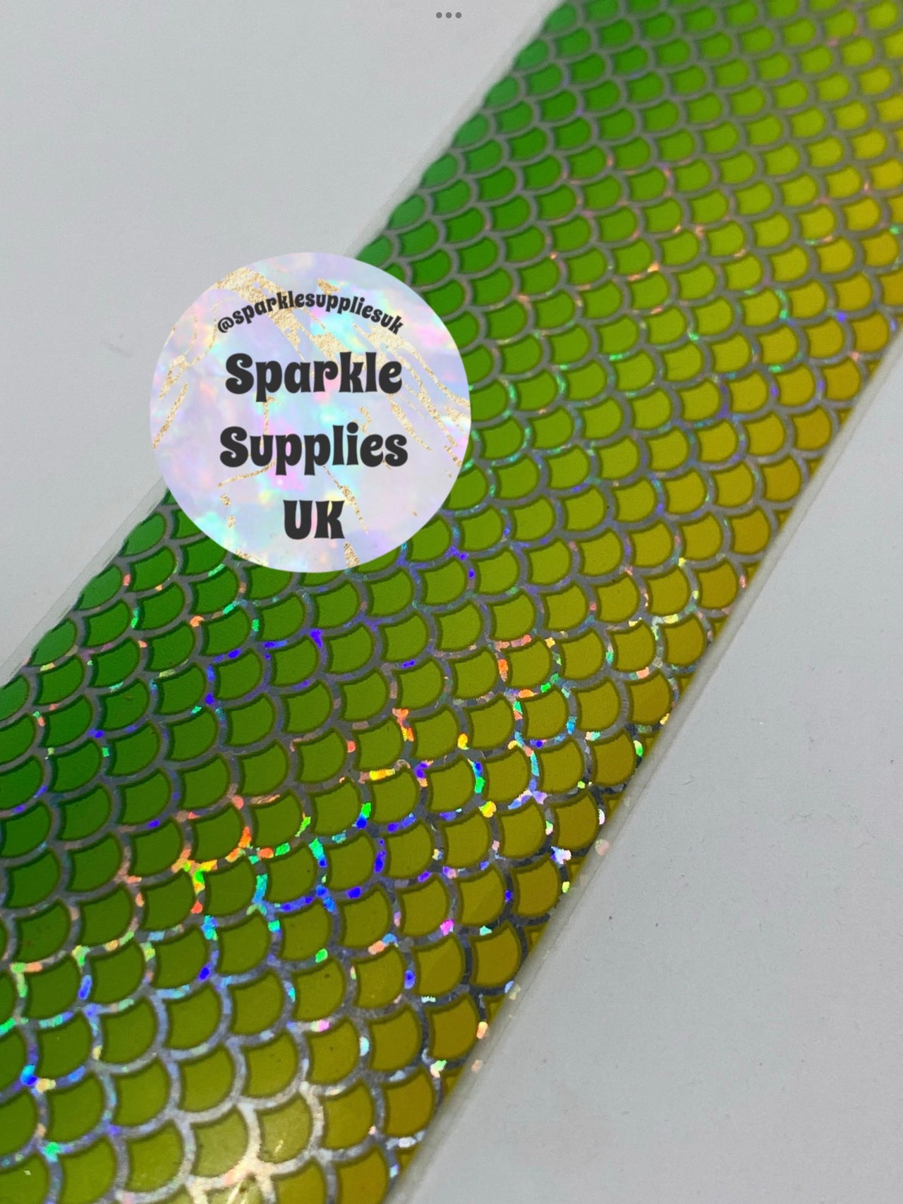 Holographic Mermaid Transfer Foil