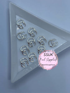 Logo Charms Silver #3 (Pack of 10 Charms)