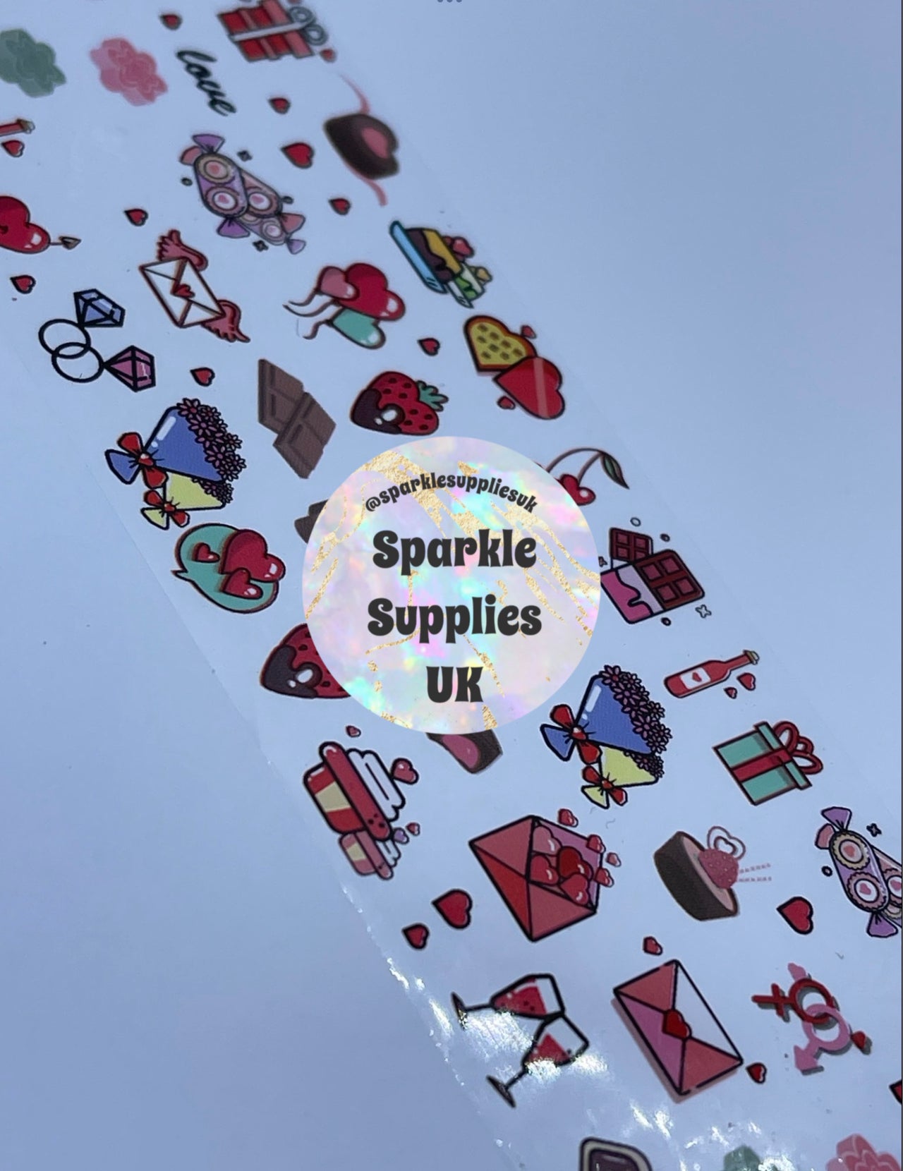 Multi Valentines Transfer Foil