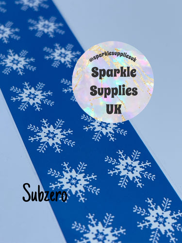 Subzero Transfer Foil (1 Metre Length)