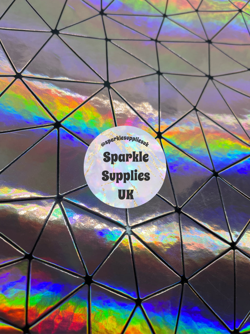 Beautiful Rose Gold Holographic Display Mat (A4)