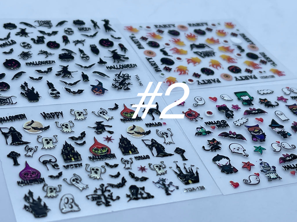 Halloween Stickers #2 4pk