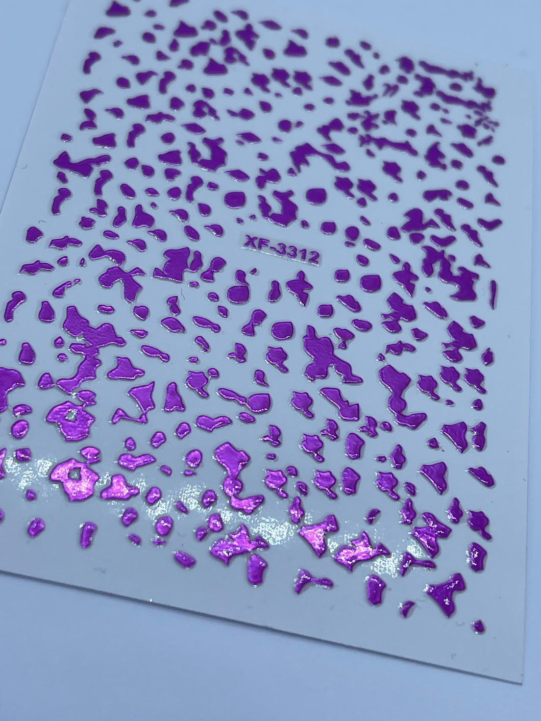 Purple Fragments Sticker