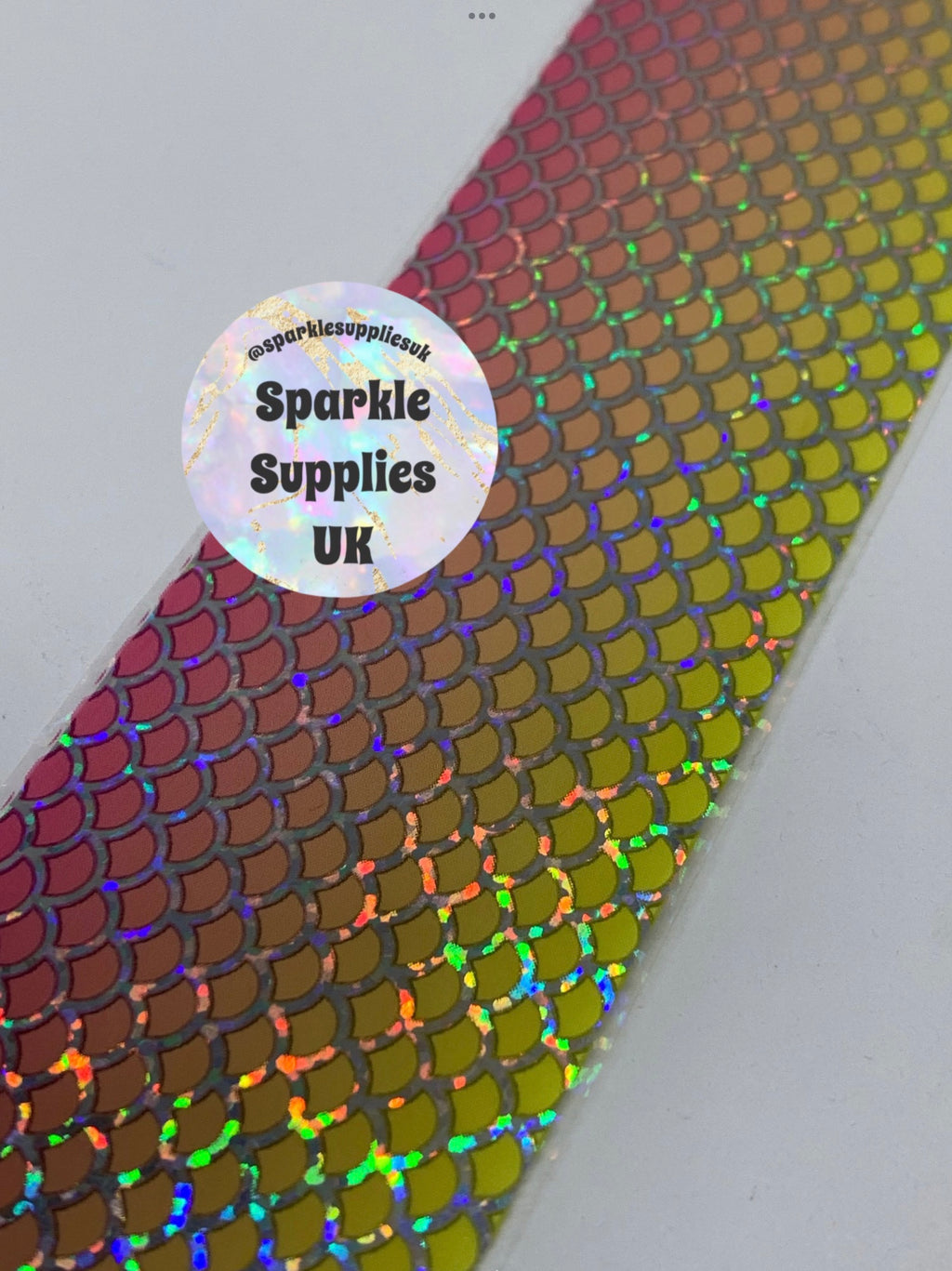 Holographic Mermaid Transfer Foil