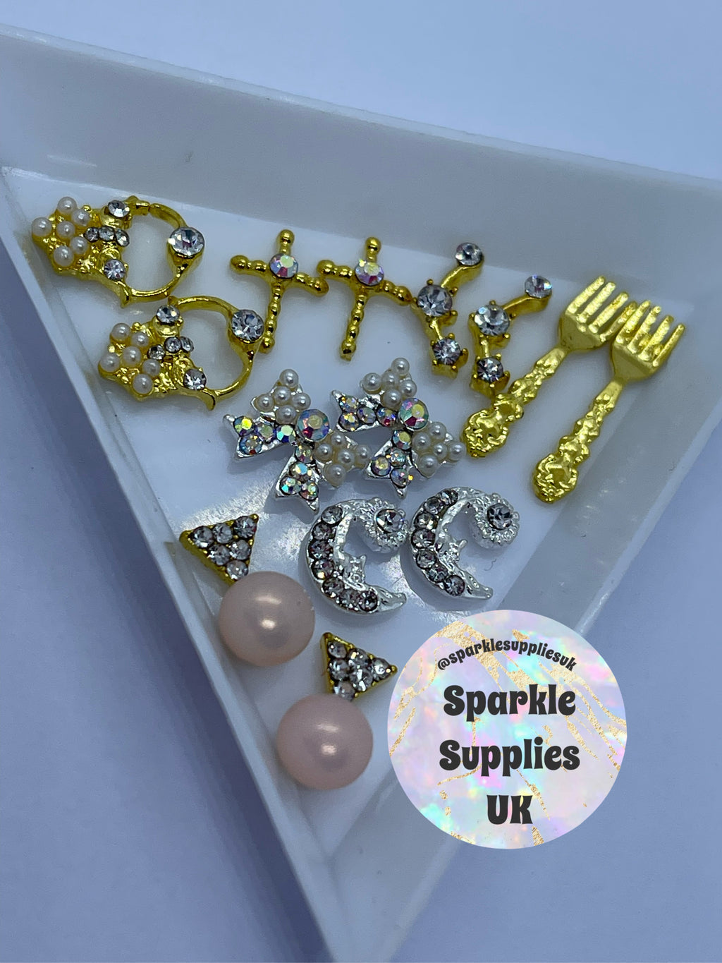 Diamante Nail Charms (Mix 2)