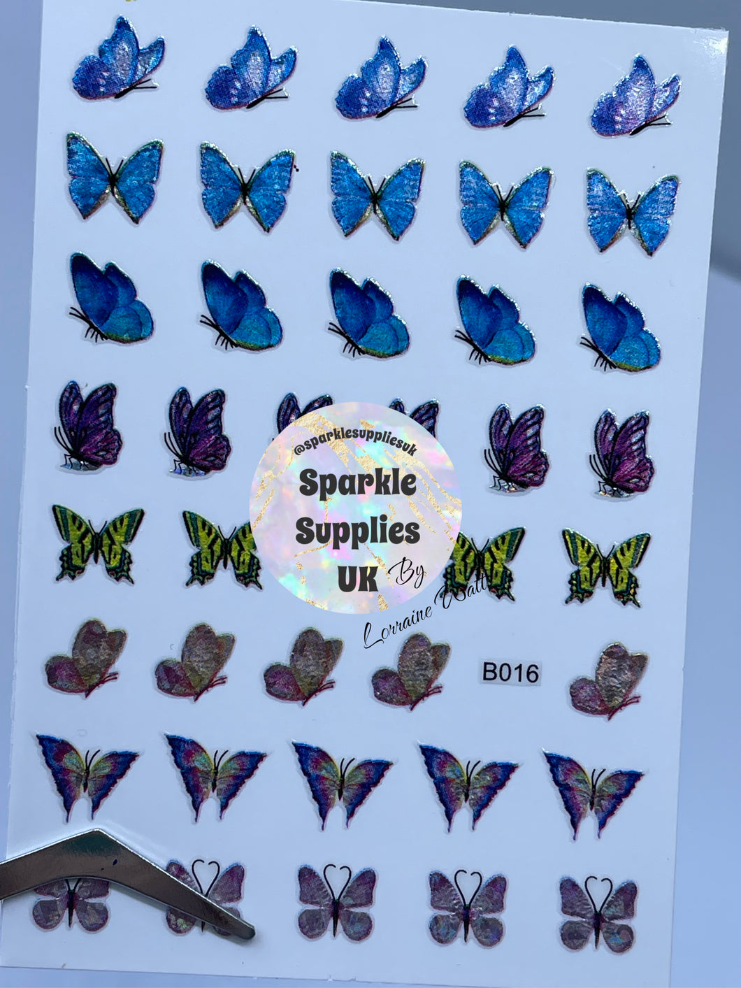 Butterfly Stickers 16