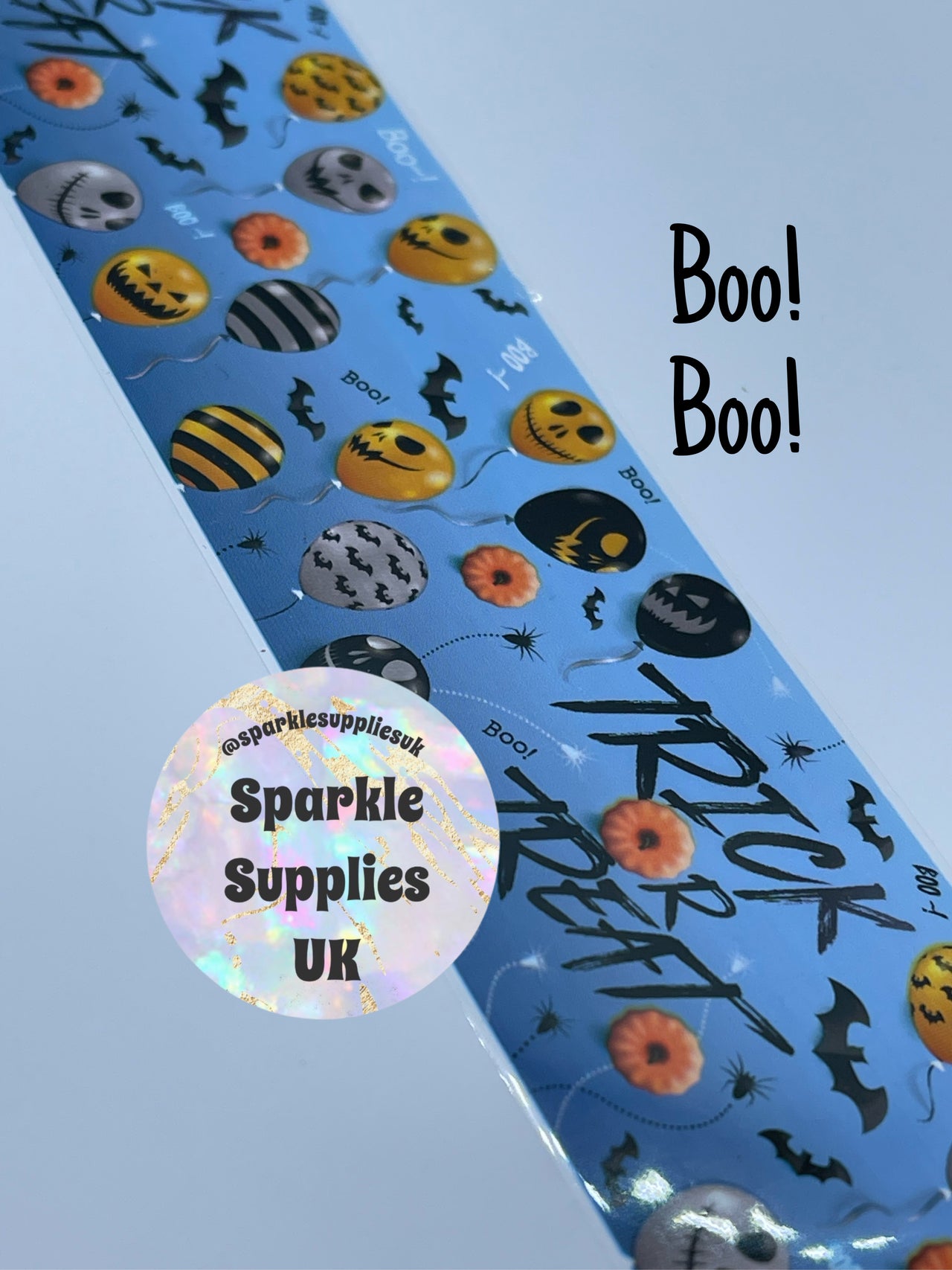 Boo! Boo! Transfer Foil