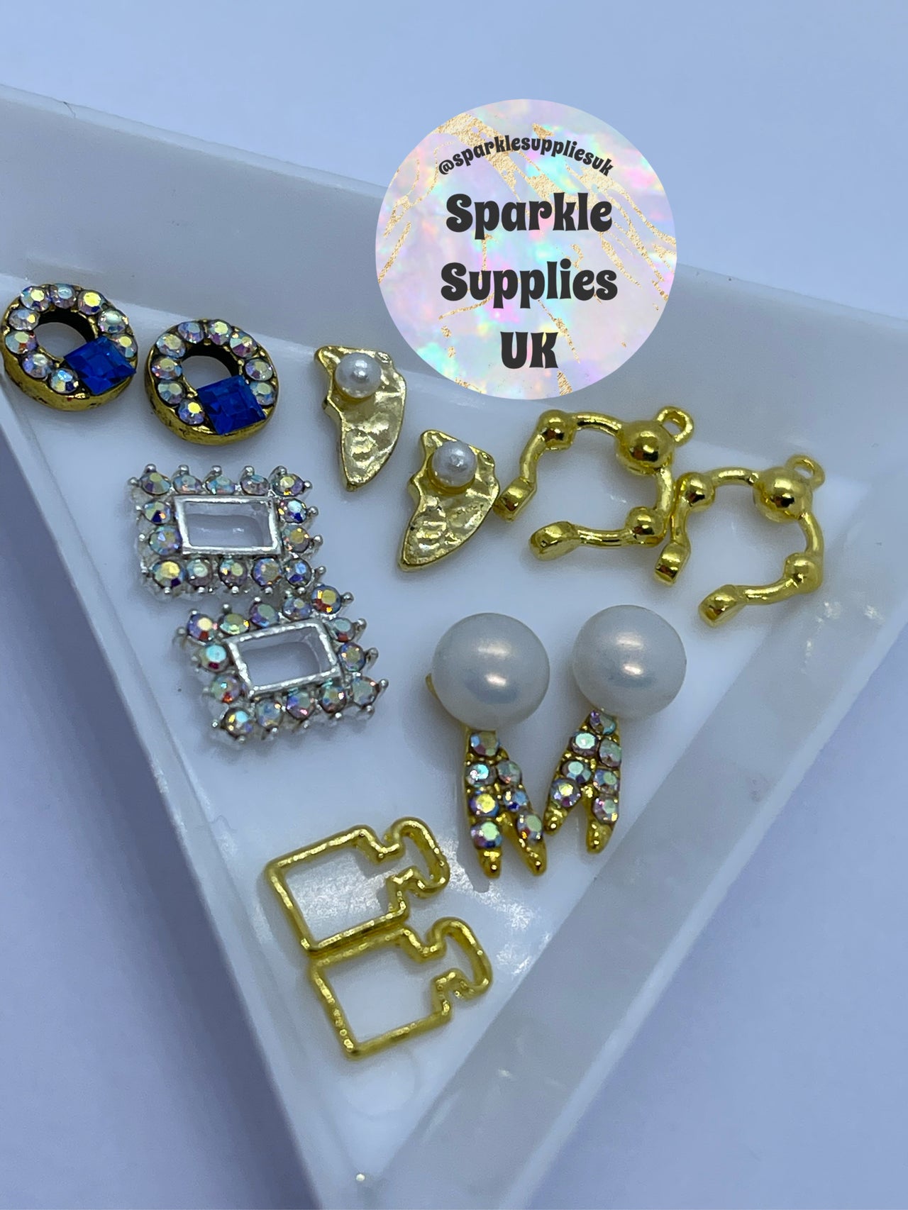 Diamanté Nail Charms (Mix 21)