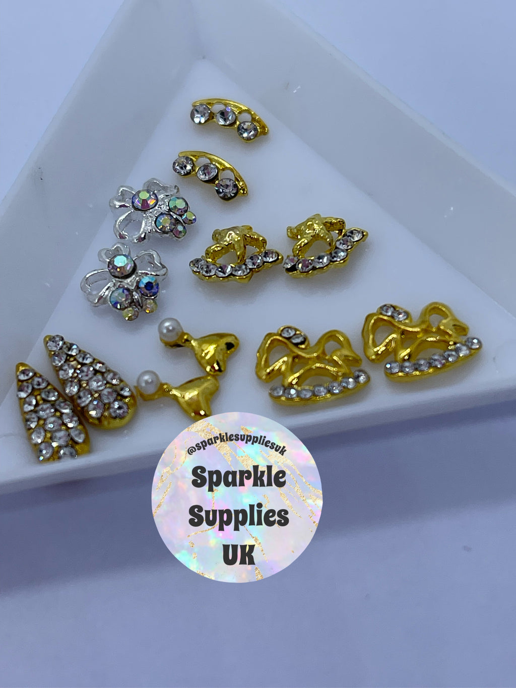 Diamante Nail Charms (Mix 45)