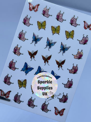 Butterfly Stickers 2