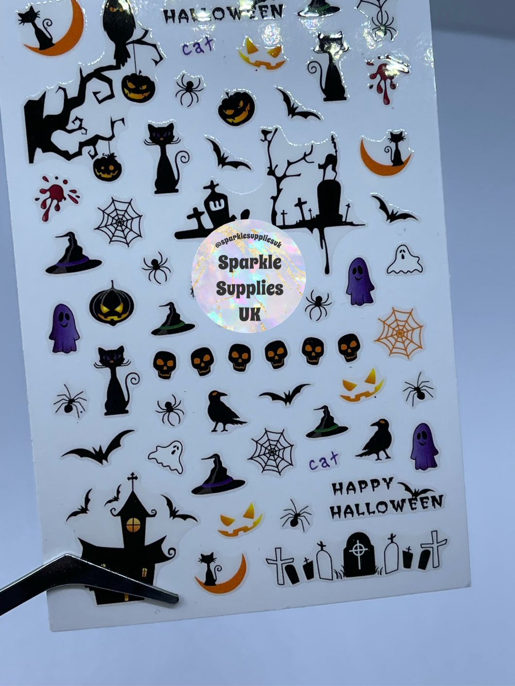 Halloween Stickers Dark