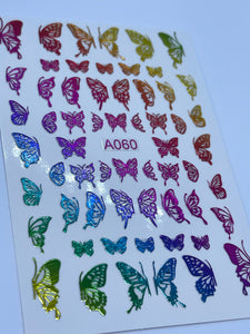 Butterfly Stickers (Design A60)