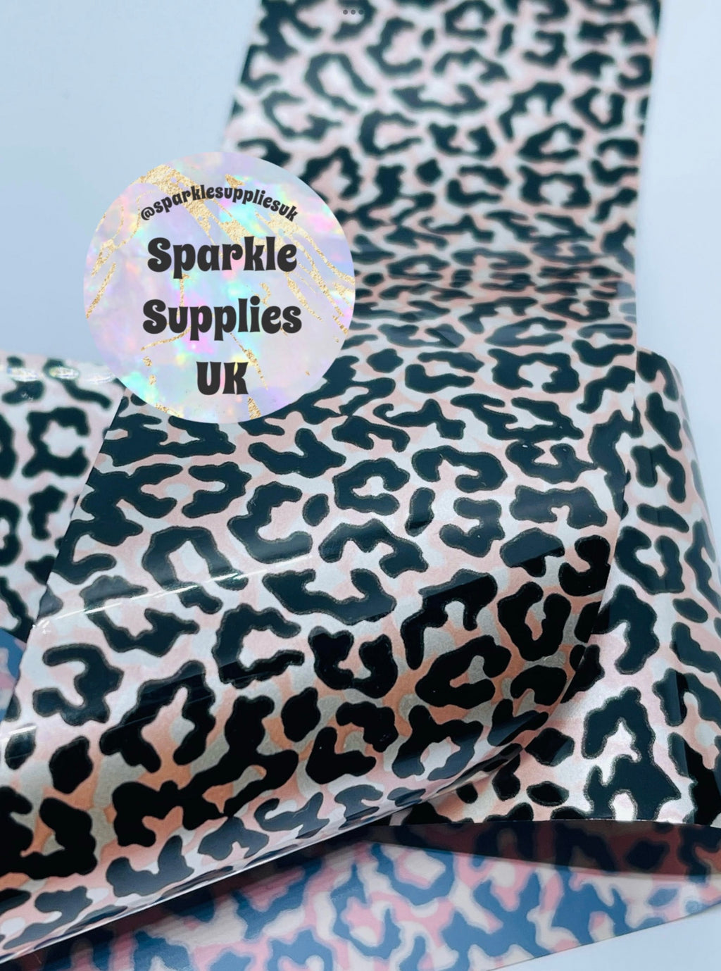 Pearl Leopard Transfer Foil
