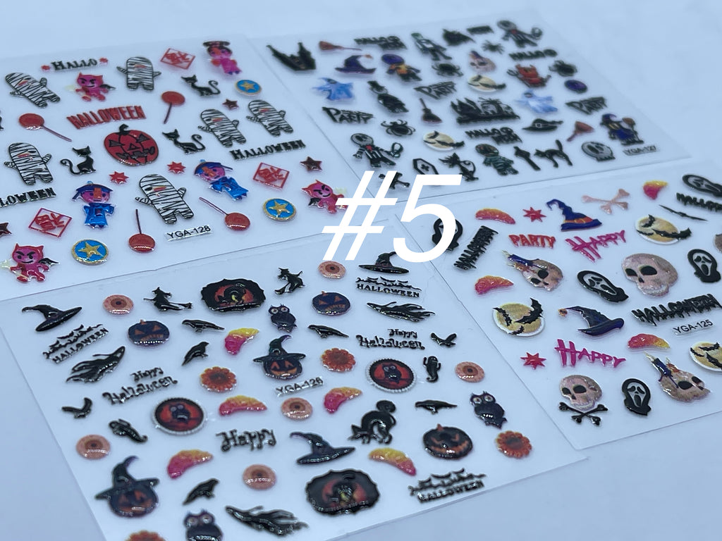 Halloween Stickers #5 4pk