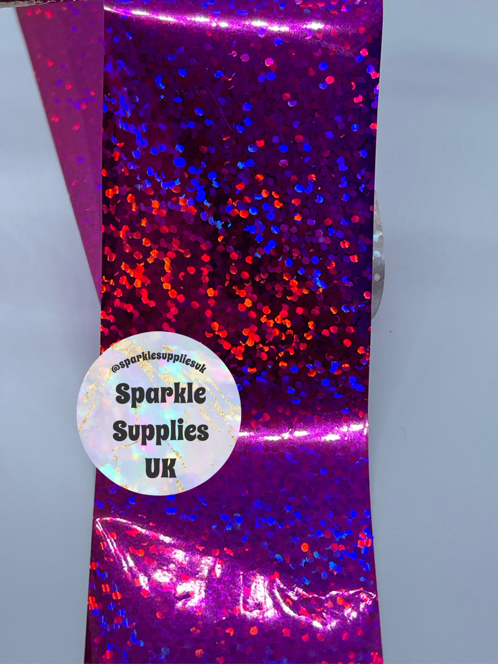 Pink Ripple Transfer Foil