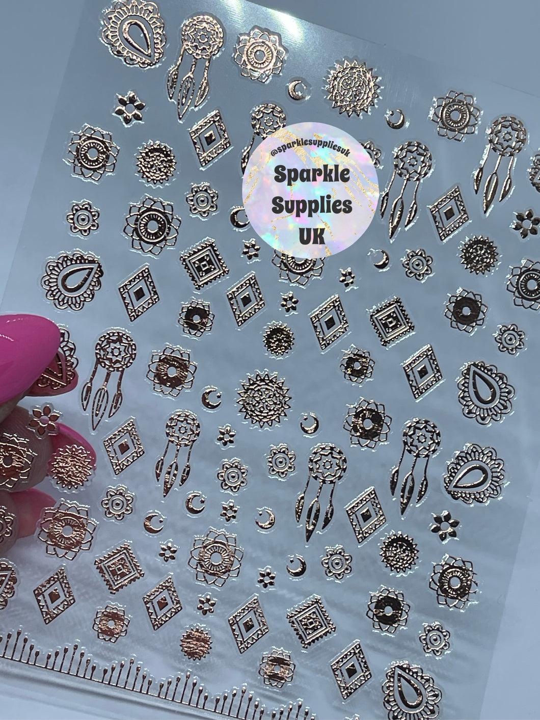 Metallic Dreamcatcher Stickers (Various)