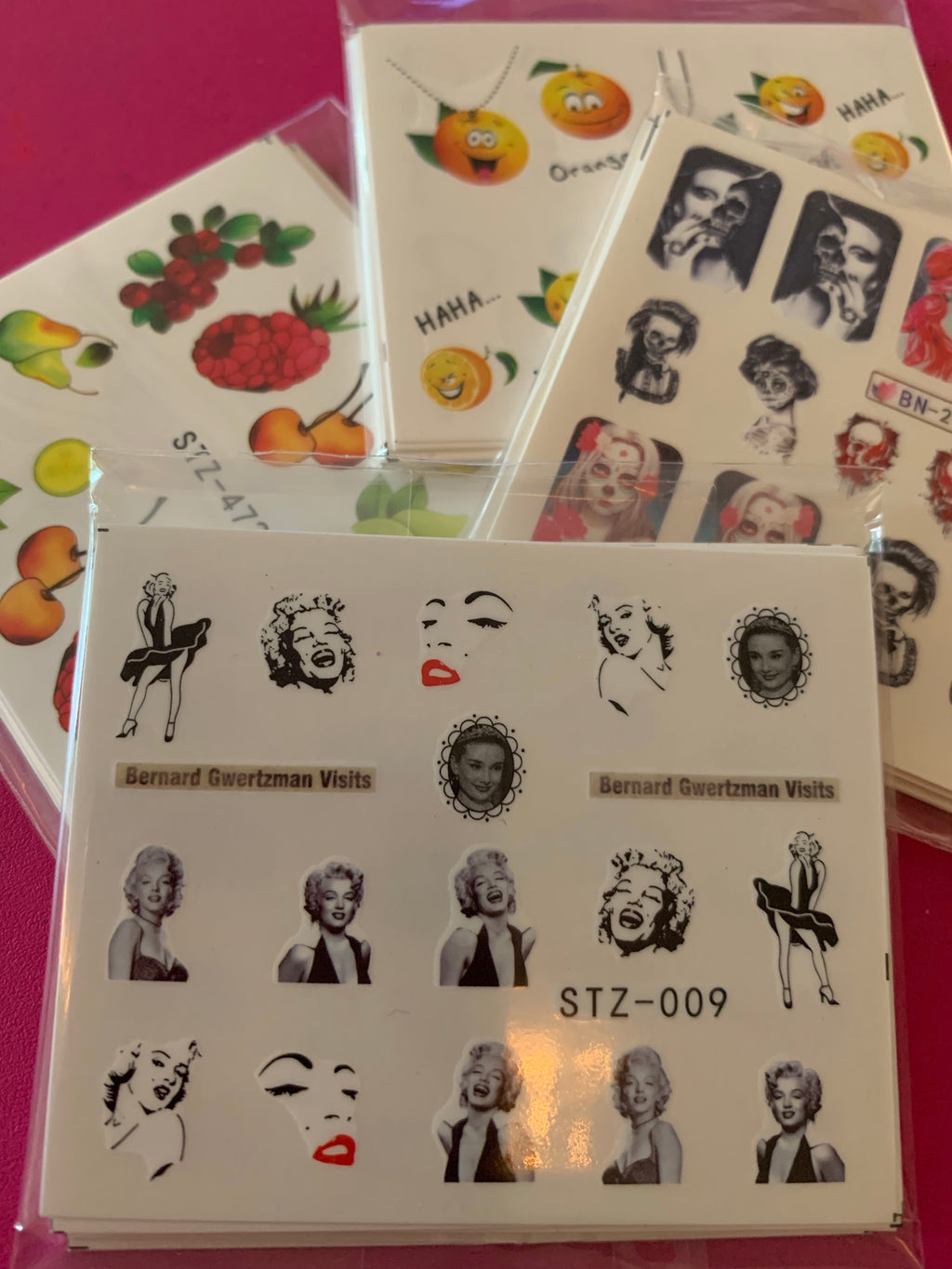 Mystery Pack of Water Decals